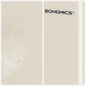 SONGMICS Odpadkový kôš s vekom JORDAN 2x30 l krémový