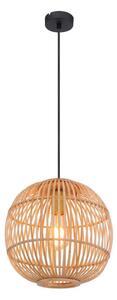 Globo 15368H - Luster na lanku HILDEGARD 1xE27/60W/230V bambus