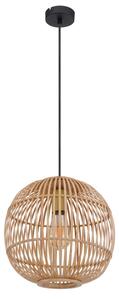 Globo 15368H - Luster na lanku HILDEGARD 1xE27/60W/230V bambus