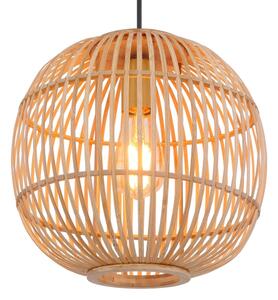 Globo 15368H - Luster na lanku HILDEGARD 1xE27/60W/230V bambus