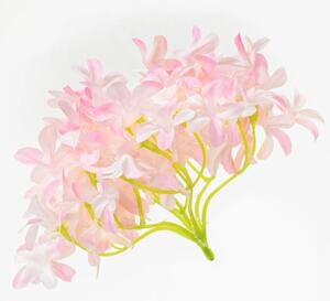 Umelý kvet hlava hortenzia svetlo ružová 12cm