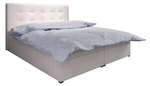 Manželská posteľ Boxspring 160 cm Fade 1 (béžová) (s matracom a úložným priestorom). Vlastná spoľahlivá doprava až k Vám domov. 1046476
