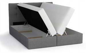 Manželská posteľ Boxspring 180 cm Fade 2 (sivá) (s matracom a úložným priestorom). Vlastná spoľahlivá doprava až k Vám domov. 1046502