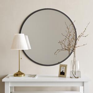 Kalune Design Okrúhle nástenné zrkadlo Ayna 60 cm čierne