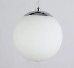 Kovový luster biele Ball 30 – Biela
