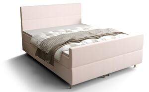 Manželská posteľ Boxspring 180 cm Flu plus (svetloružová) (s matracom a úložným priestorom). Vlastná spoľahlivá doprava až k Vám domov. 1046599