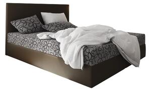 Manželská posteľ Boxspring 140 cm Lilac Comfort (vzor + hnedá) (s matracom a úložným priestorom). Vlastná spoľahlivá doprava až k Vám domov. 1056071