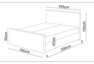 Manželská posteľ Boxspring 180 cm Milagros Comfort 3 (béžová) (s matracom a úložným priestorom). Vlastná spoľahlivá doprava až k Vám domov. 1056201