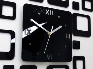 Moderné nástenné hodiny ROMAN (nalepovacie hodiny na stenu)