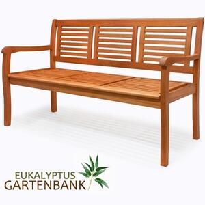 Záhradná lavica - Eukalyptus - 153 cm