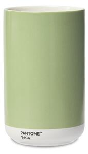 PANTONE PANTONE Keramická váza — Pastel Green 7494