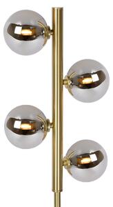 Stojatá lampa TYCHO Matt Gold / Brass H154cm