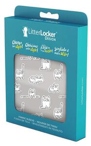 LITTER LOCKER Návlek na kôš Design Paper Cats LLS-Papercats-EU