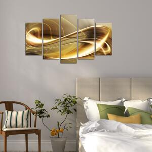 Wallity Viacdielny obraz GOLDEN FEVER 62 110 x 60 cm