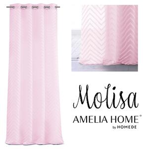 Záclona AmeliaHome Molisa II ružová