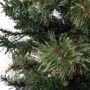 Tutumi - Umelý LED vianočný stromček - borovica - 100cm