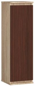 Ak furniture Závesná vitrína Star 30 cm sonoma/venge