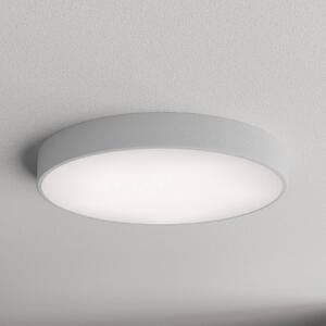 TEMAR LIGHTING Stropné svietidlo Cleo 600, Ø 60 cm sivá, Hliník / sivá / zinok, Obývacia izba / jedáleň, kov, Moderný, Závesné svietidlo
