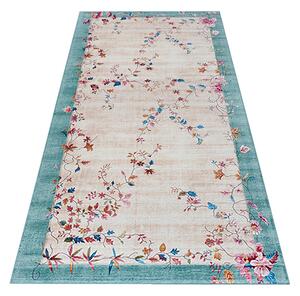 Mujkoberec Original Kusový koberec Amira 105080 Beige Creme Mint - 80x150 cm