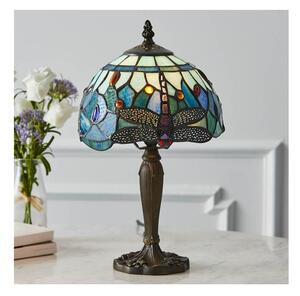 Endon 64088 - Stolná lampa Tiffany DRAGONFLY 1xE14/7W/230V priemer 20 cm
