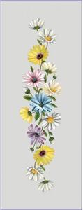 Gobelinový návlek na vankúš 42x42 cm Kvety Lima 035