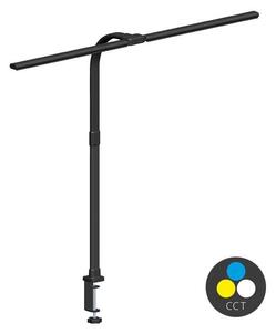 LED stmievateľná stolová lampa , nastaviteľná farba svetla, 1200lm, 20W, čierna (LU19TC2-CR)
