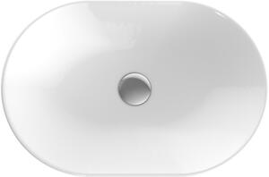 Geberit Variform umývadlo 60x40 cm oválny vstavané umývadlo biela 500.730.01.2
