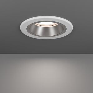 Eglo 902297 - LED stmievateľné kúpeľňové zapustené svietidlo YEBRA LED/4,8W/230V IP44 biela/zlatá