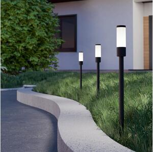 Eglo 902042 - SADA 3x LED vonkajších lámp ZANCARO LED/1W/230V IP44 čierna