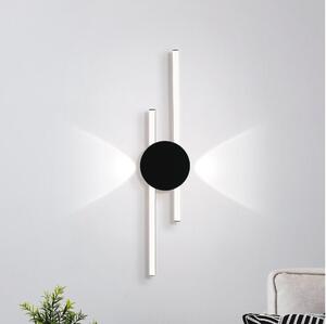 Eglo 902123 - LED nástenné svietidlo VENTICELLO LED/20W/230V + LED/0,91W čierna