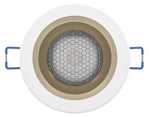 Eglo 902299-LED RGBW stmievateľné dymové podhľadové svietidlo YEBRA-Z LED/4,8W/230V IP44 biela/zlatá