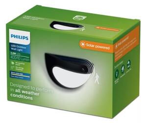 Philips - LED solárne nástenné svietidlo so senzorom SWYN LED/3,8W/3,7V 800 mAh IP44