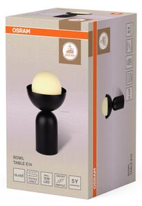 Osram - Stolná lampa DECOR BOWL 1xE14/25W/230V čierna