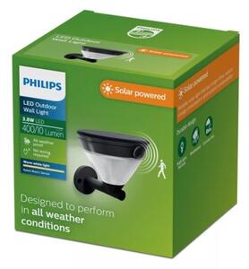 Philips - LED Solárna nástenná lampa KYNA LED/3,8W/3,7V 800 mAh 2700K IP44