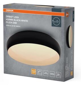 Osram - stmievateľné LED stropné svietidlo ORBIS LIVIA LED/24W/230V pr. 43 cm čierna/biela