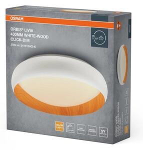 Osram - stmievateľné LED stropné svietidlo ORBIS LIVIA LED/24W/230V priemer 43 cm biela/hnedá