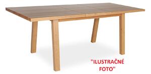 Domov Združenie GRADO 160R L36 DA - Stôl lamino 160 x 90 + 50 cm, plát 36mm, dub arlington