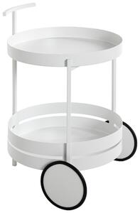 SERVÍROVACÍ VOZÍK, biela, 42/42/61 cm - Barový nábytok, Online Only