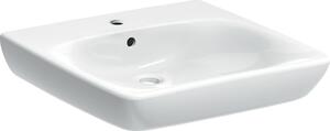 Geberit Selnova Comfort umývadlo 60x55 cm obdĺžnik klasické umývadlo pre zdravotne postihnutých biela 502.769.00.7