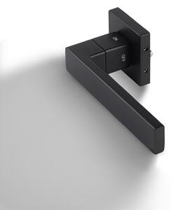 Dverné kovanie COBRA GAIA-S EASY LOCK (čierna), kľučka-kľučka, Uzamykanie na kľučke, COBRA ČIERNA
