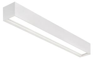 Nástenné Svietidlo LIGHT-POINT, Linea W3, stmievateľné, Biela, Obývacia izba, Hliník, Dizajnový