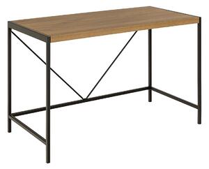 Actona Písací stôl Bahamas 120 cm dub prírodný rustikálny/čierny
