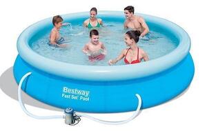 Bestway® Bestway Bazén Fast Set 366 x 76 cm s filtráciou 57274 - Nafukovací Bazén