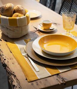 PAMUKKALE Yellow behúň na stôl 45 x 140 cm