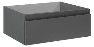 Oltens Vernal skrinka 60x45.6x23.6 cm závesné pod umývadlo grafitová 60009400