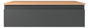 Oltens Vernal skrinka 80x45.6x23.6 cm závesné pod umývadlo grafitová 60010400