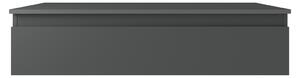 Oltens Vernal skrinka 100x45.6x23.6 cm závesné pod umývadlo grafitová 60011400