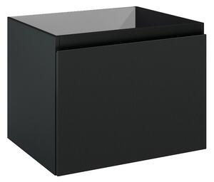 Oltens Vernal skrinka 60x45.6x47 cm závesné pod umývadlo čierna 60013300