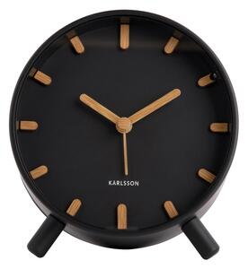 Karlsson 5943BK dizajnový budík 11 cm