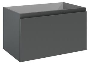 Oltens Vernal skrinka 80x45.6x47 cm závesné pod umývadlo grafitová 60014400